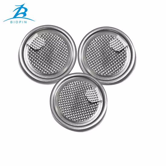 Tapa desprendible de aluminio n.° 307 de 83 mm, cubierta de papel de aluminio para latas de papel o plástico