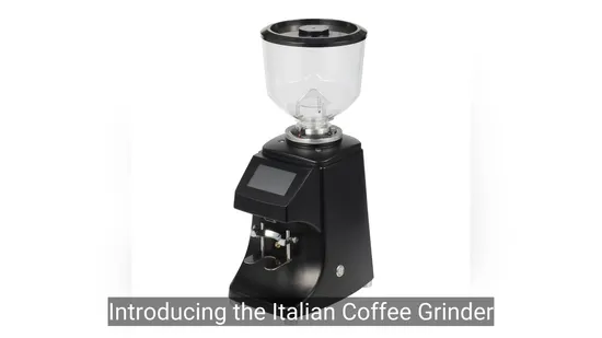 Molinillo de café expreso eléctrico de muelas planas de 83 mm, silencioso
